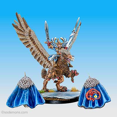 Eltharion riding Stormwing - unreleased variant