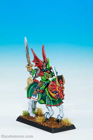 Dragon Prince Hero with Sword