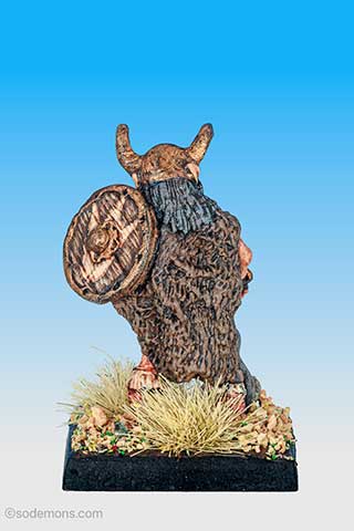 Chieftain with Whip & Shield