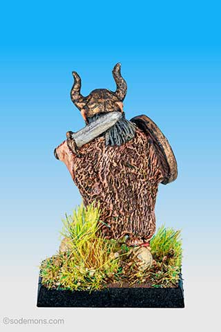 Chieftain with Shield & Sword