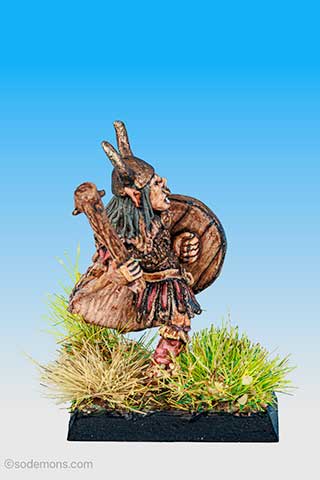 Hobgoblin with Spiked Club & Shield