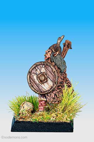 Hobgoblin with Spiked Club & Shield