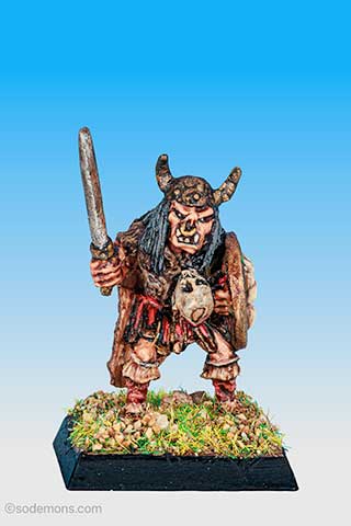 Warlord with Sword & Shield