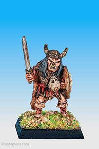 Warlord with Sword & Shield