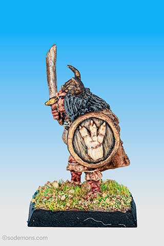 Warlord with Sword & Shield
