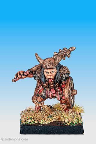 Warlord with Spiked Mace (Grizlock DMSS 1v2)