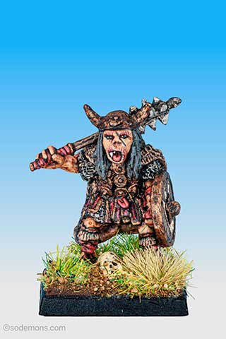 Warlord with Spiked Mace (Grizlock DMSS 1v2)