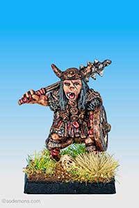 Warlord with Spiked Mace (Grizlock DMSS 1v2)