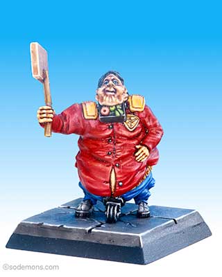 Fatty 3 with Placard