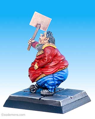 Fatty 3 with Placard