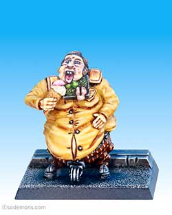 Fatty 5 with Ice Cream Cone