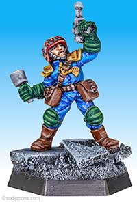 JD4 Riot Judge with Stum Grenades