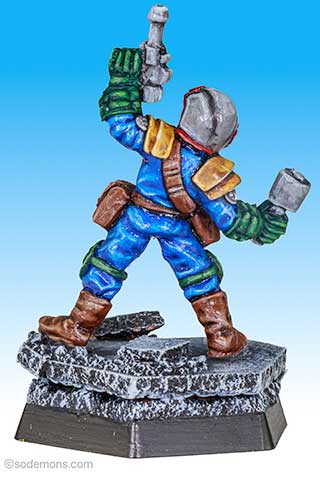 JD4 Riot Judge with Stum Grenades