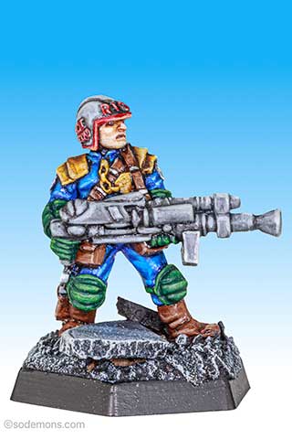JD4 Riot Judge with Stum Gun