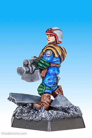 JD4 Riot Judge with Stum Gun