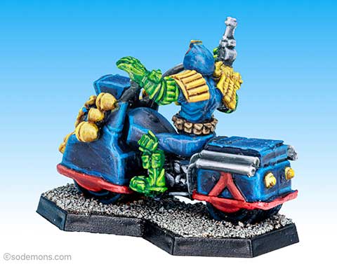 JD01 Judge Dredd on Lawmaster