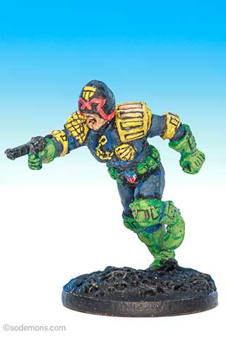 Unreleased Judge Dredd Prototype