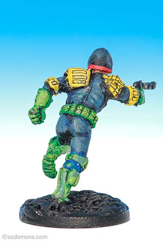 Unreleased Judge Dredd Prototype