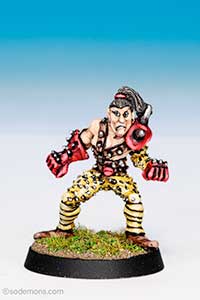 LE18 Blood Bowl Dwarf Player
