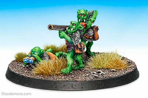 LE22 Orc Bazooka Crew - Bare Headed