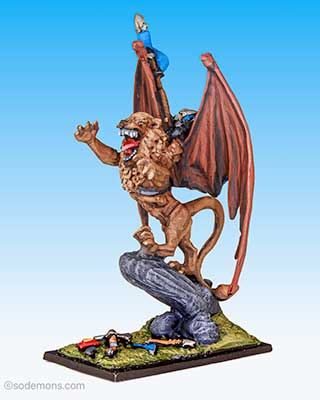 Warmaster Dark Elf Manticore