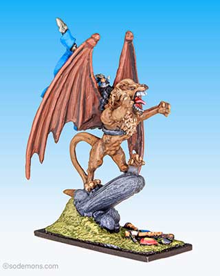 Warmaster Dark Elf Manticore