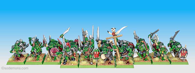 MM20 Orcs / MM21 Orc Command Group