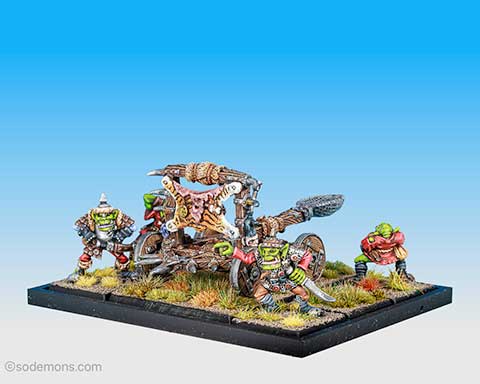 MM28 Orc Stone Thrower 