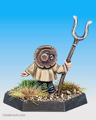 HL1 - Halfling with Pitchfork