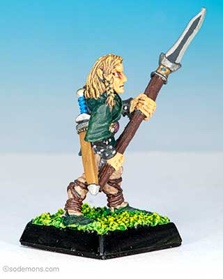 ME31v2 Wood Elf with Spear A