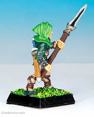 ME31v2 Wood Elf with Spear E