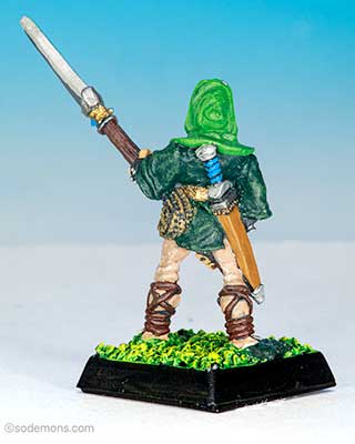 ME31v2 Wood Elf with Spear E