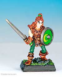 ME31v2 Wood Elf with Sword A