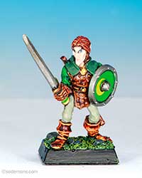 ME31v2 Wood Elf with Sword D