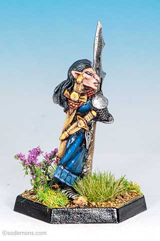 ME32v2 High Elf Guard (Spear) B