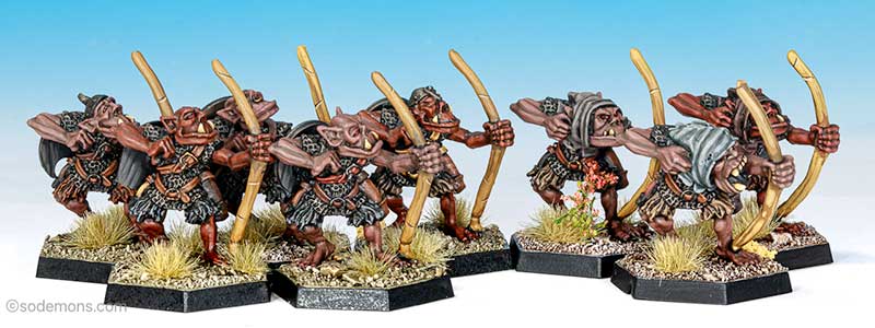 ME42v2 Orcs of the White Hand - Bows & later Orc1 versions