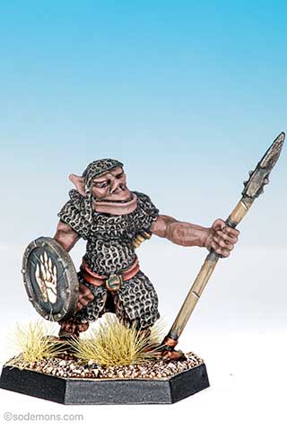 ME42v2 Orcs of the White Hand - Spear D