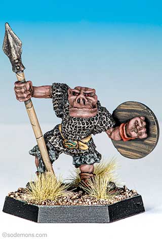 ME51v2 Orcs of the Red Eye - Spear D