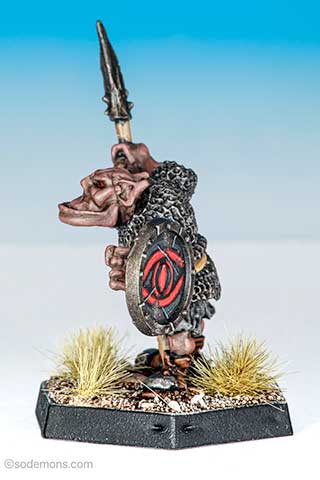 ME51v2 Orcs of the Red Eye - Spear D