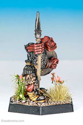 ME51v2 Orcs of the Red Eye - Spear E