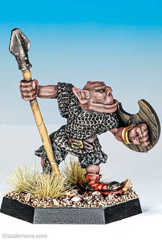 ME51v2 Orcs of the Red Eye - Spear A