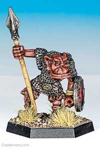 Orc1 Orc with Polearm Stangob Lowbrow