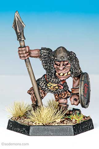 Orc1 Orc with Polearm Spaktem Boobrain