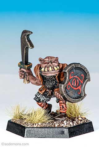 ME51v2 Orcs of the Red Eye - Sword A