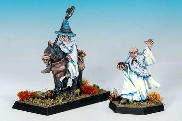 ME62 Saruman the White - Mounted & On Foot