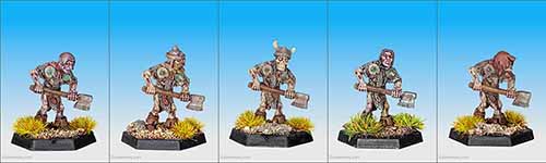 ME72v2 Deadmen of Dunharrow - Axes