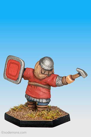 DWF2 - Dwarf Swinging One-Handed Pick