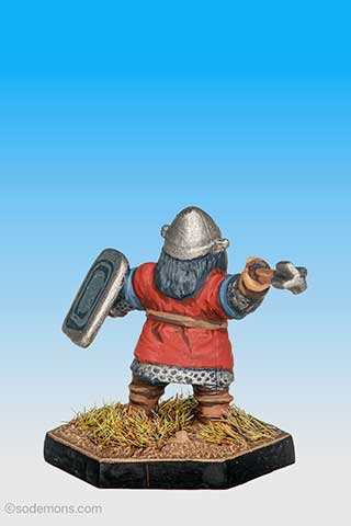 DWF7 - Dwarf with Flanged Mace
