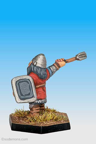DWF7 - Dwarf with Flanged Mace