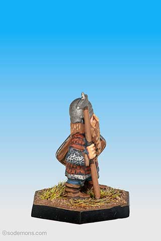  DWF14 - Dwarf Guard with Bec-de-Corbin
